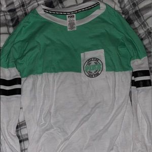 Long sleeve Pink brand shirt